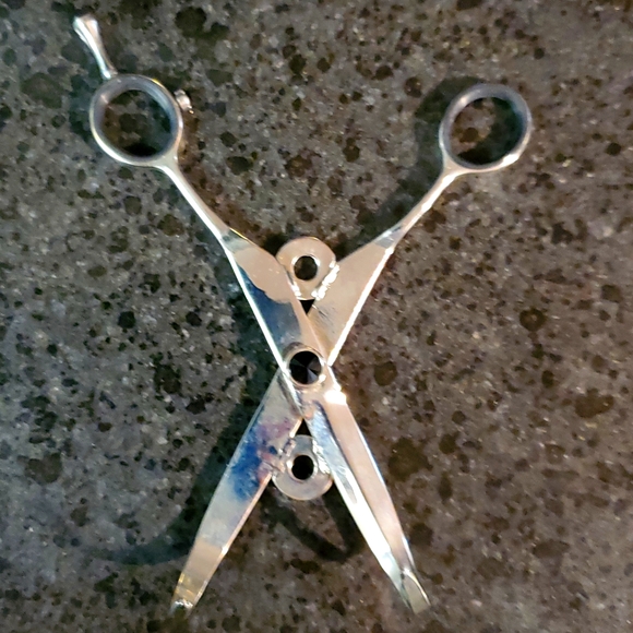 TOOLERY inc.  "Real Scissor" Wall Hook made from Stylist Shears NWOT - Picture 4 of 7